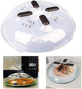 Flipxen Microwave Plate Cover with Magnetic Hover Function | Microwave Cover for Food | Magnetic Microwave Splatter Guard Lid – 11.5 Inches & BPA-Free