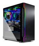 SkyTech Shadow 3.0 Gaming Computer PC Desktop - Ryzen 5 3600 6-Core 3.6GHz, RTX 3060 12GB, 1TB SSD, 16GB DDR4 3000, RGB Fans, AC WiFi, 600W Gold PSU, Windows 10 Home 64-bit, Black