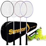 Senston Badminton Rackets Set of 4,