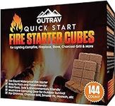 Outrav Fire Starter Cubes, 144ct Ch