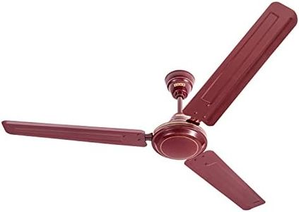 Usha Racer 1200MM Ultra High Speed 400RPM Ceiling Fan Brown W/O REG