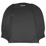 Alvantor Hexagon Pop Up Sun Shade Canopy - Ventilated Mesh Walls, Perfect for Camping, Beach, Events, and Outdoor Party Decorations, 10' x 10' All-Season Shelter (Not Waterproof)