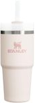 STANLEY Quencher H2.0 FlowState Stainless Steel Vacuum Insulated Tumbler with Lid and Straw for Water, Iced Tea or Coffee, Smoothie and More, Rose Quartz 2.0, 14oz