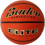 Baden Elite Indoor Game Basketball - Size 7 (29.5"), Orange