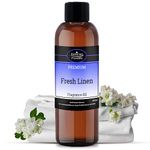 Fresh Linen Fragrance Oil 100ml, Room Fragrance Oils for Candle Making Wax, Great for Humidifier Oils, Room Humidifier for Baby, Candle Fragrance Oil for Soy Wax, Scented Oil for Burners, Perfume Oil