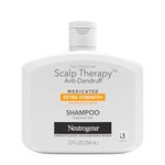 Neutrogena Scalp Therapy Anti-Dandruff Shampoo Extra Strength, Fragrance Free, 12 fl oz