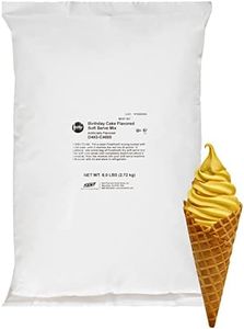Frostline Soft Serve Ice Cream Mix, Birthday Cake, 6 lb (Pack of 6)