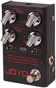 JOYO Guitar Pedal Effects R Series for Electric Bass Guitar, Double Thruster