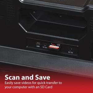 Magnasonic Super 8/8mm Film Scanner – Converts Reels to Digital Video, 2.3" Screen