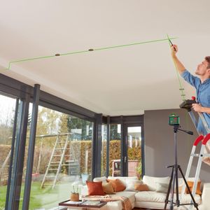 Bosch AdvancedLevel 360 Cross Line Laser with Tripod – 3 Laser Lines