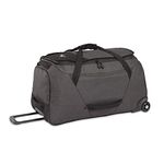 High Sierra Forester Wheeled Duffel, Black Heather, 28", Forester 28-inch Wheeled Duffel