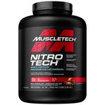 MuscleTech Whey Protein Powder, MuscleTech Nitro-Tech Whey Protein, Whey Isolate & Peptides Protein Powder, Muscle Builder for Men & Women, Lean Protein Powder for Muscle Gain, 5 lbs (50 Servings), Milk Chocolate, 2.27 kg (Pack of 1)