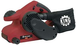 King Canada Variable Speed Belt Sander, 3-Inch x 21-Inch, Comes with 1 Sanding Belt and 1 Dust Bag (8356VS)