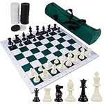 Juegoal 20" Portable Chess & Checke