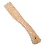 Weduspaty Axe Handle, Axe Handle Wooden Short Ax Handle Replacement Hatchet Handle with Hanging Hole Smooth 14.6inch Curved Axe Handles, Ax Handle