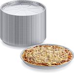 Pack of 12 Disposable Round Foil Pizza Pans – Durable Pizza Tray for Cookies, Cake, Focaccia and More – Size: 12-1/4" x 3/8"