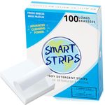 Smart Strips™ – Laundry Detergent Strips (100 Loads) - Hypoallergenic, Eco Friendly, Plastic-Free and Compostable Laundry Sheets. Ultra-Concentrated Strips for Sensitive Skin - (FRESH BREEZE))