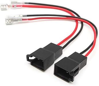 Cable Adaptador de Altavoz Coche para Vauxhall, Renault, Volkswagen, Nissan, Audi, 1 par, 15 cm