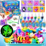 JOPSHEEN Magic Water Elf Kit for Kids - Aqua Fairy Water Pets with 14 Colours - Squishy Maker Crafts Birthday Gifts for Boys and Girls