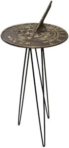 Prime Retreat Claddagh Sundial and Hairpin Pedestal