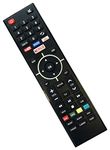 Remote Control Replacement for All SANYO TV, LCD, LED, Smart TVs - No Setup Required