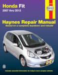 Honda Fit 2007 thru 2013 Haynes Repair Manual
