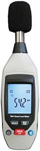 Sper Scientific Decibel Meter 850019 w/Bluetooth, Sound Level Meter 35 to 130 dB, SPL Meter A/C Weighted, Dual Range, Max/Min & Data Hold, Compact Audio Noise Measuring Device, Large Backlit Display