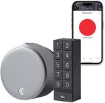 August Home Silver Wi-Fi Smart Lock