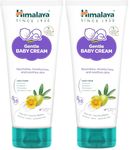 Himalaya Gentle Baby Cream 200ml | No.1 Doctor-Prescribed Brand | Nourishes & Extra Soft Skin | pH 5.5 Formulation | Safe for Newborns (Pack of 2)