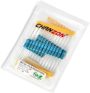 Chanzon 30pcs 2W 8.2 Ω ohm 8r2 Metal Film Fixed Resistor 0.01 ±1% Tolerance 8.2R MF Through Hole Resistors Current Limiting Rohs Certificated