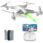 Loolinn | Drone Quadcopter with HD Camera for Kids Aged 12+ Gift - Optical Flow Positioning Technology, Very Stable Flight, 40 Minutes Long Flight Time, Two Batteries, Easy to Fly, 360° Flip Stunts