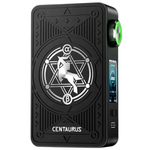 LOST VAPE Centaurs M200 Box Mod - [Requires 2 x 18650 Battery - Sold Separately] Threaded 510 Connection, 200w Max Output, USB Type-C Charging, No Nicotine (Galaxy Black)