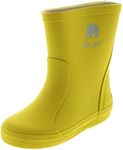 CeLaVi Unisex Kids’ Basic Wellies Rain Boot, Yellow, 9 Child UK