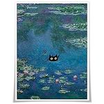 SOYATER Monet Water Lillies lily Bl