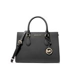 Michael Kors handbag for women Sheila satchel medium, Black, Medium