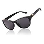 LVIOE Polarized Sunglasses for Women, Classic Fashion Sunglasses Anti Glare UV Protection CLS572