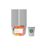 ECO SOUL [120 Ml, 100 Count Biodegradable Paper Cups | Eco-Friendly Compostable Sustainable Disposable Drinking Cups | Cocktail Cold Drink Juice Paper Cups, White