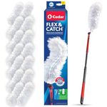 O-Cedar Flex & Catch Duster Starter Kit with 15 Duster Refills