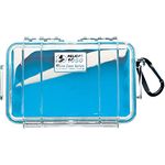 Pelican 1050 Micro Case with Clear Lid (Blue)