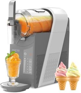 VECYS 6-in-1 Slushie Machine & Frozen Drink Maker for Home, with Medical-Grade High-Impact Jar (BPA-Free), 10 Level Texture Control, 60-Min Fast Freeze, 50.7 fl oz, Grey