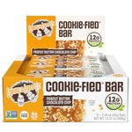 Lenny & Larry's The Complete Cookie-fied Bar, Plant-Based Protein Bar, Vegan and Non-GMO, Peanut Butter Chocolate Chip, 45 g, 9 Count