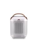 De'Longhi HFX30C15WCA Capsule Compact Ceramic Fan Heater, White