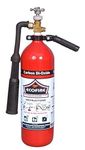 Eco Fire CO2 Type Fire Extinguisher (2kg, Red and Black)