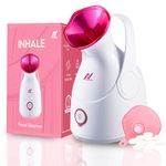 NexLev 2 in 1 Face Steamer + Steamer for Cough & Cold|100 ml|Perfect for Facial & Aromatherapy | Nano Ion Steam Boost Absorption|Inhaler & Vaporizer|Aroma Diffuser|30s heating|Avoid Burn & Spill|FS-01