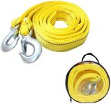 Heavy Duty Tow Strap with Solid Met