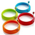 Emoly Silicone Egg Ring, Egg Rings 