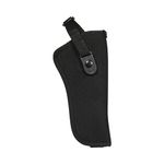 Allen Cortez Nylon Belt Holster with Sight Guard, Right-Hand, Black