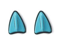 Sparkmate by Crystal Bathroom Brush with Abrasive Scrubber for Floor/Tile Cleaning (Pack of 2), Assorted