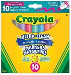 Crayola 10-Count Washable Ultra-Cle