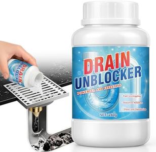 Pipeline Dredging Agent 260g – Powerful drain clog remover for Sinks and Toilets, Multi-Purpose pipeline drain cleaner for Kitchens, Bathrooms and Tubs, Supports Smooth Flow with Regular Use